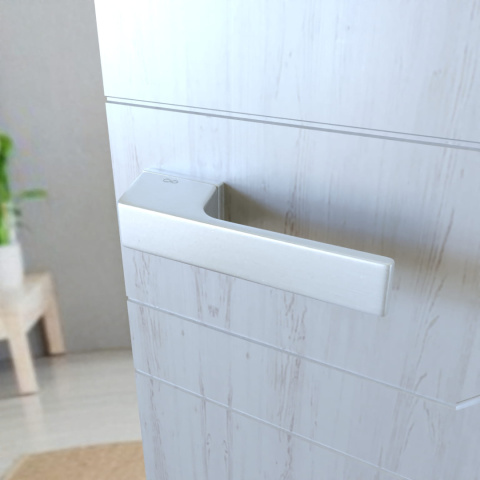 Klamka Sky KSKY M 700 chrom mat na rozecie prostokątnej Infinity Line Klamka Sky KSKY M 700 chrom mat na rozecie prostokątnej Infinity Line