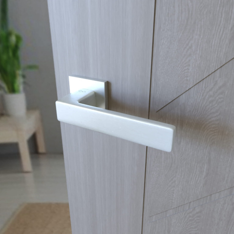 Klamka Cavo fit KVO M 700 chrom mat na rozecie kwadratowej Infinity Line Klamka Cavo fit KVO M 700 chrom mat na rozecie kwadratowej Infinity Line