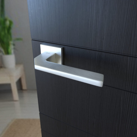 Klamka Etna KETA S M700 chrom mat na rozecie kwadratowej Infinity Line Klamka Etna KETA S M700 chrom mat na rozecie kwadratowej Infinity Line