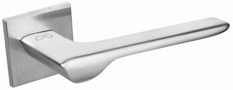 Klamka Linea KLIN S M700 chrom mat na rozecie kwadratowej Infinity Line Klamka Linea KLIN S M700 chrom mat na rozecie kwadratowej Infinity Line