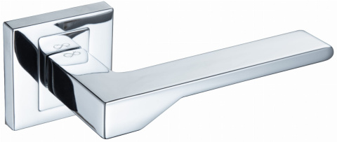 Klamka Nove KNV 700 chrom na rozecie kwadratowej Infinity Line Klamka Nove KNV 700 chrom na rozecie kwadratowej Infinity Line