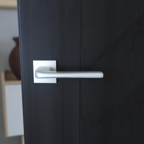 Klamka Solo fit KSO M 700 chrom mat na rozecie kwadratowej Infinity Line Klamka Solo fit KSO M 700 chrom mat na rozecie kwadratowej Infinity Line