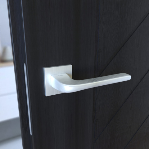 Klamka Solo fit KSO M 700 chrom mat na rozecie kwadratowej Infinity Line Klamka Solo fit KSO M 700 chrom mat na rozecie kwadratowej Infinity Line