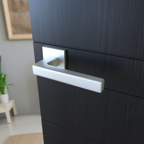 Klamka Stella KSTE S M700 chrom mat na rozecie kwadratowej Infinity Line Klamka Stella KSTE S M700 chrom mat na rozecie kwadratowej Infinity Line