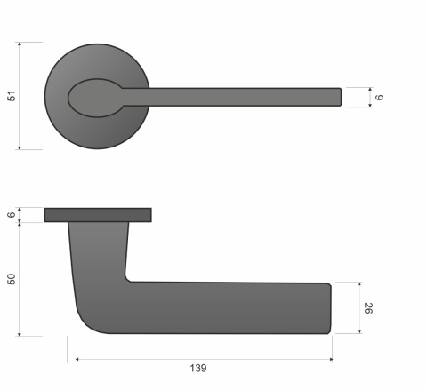 Klamka Stinger fit KSR O G00 PVD złota na rozecie okrągłej Infinity Line Klamka Stinger fit KSR O G00 PVD złota na rozecie okrągłej Infinity Line