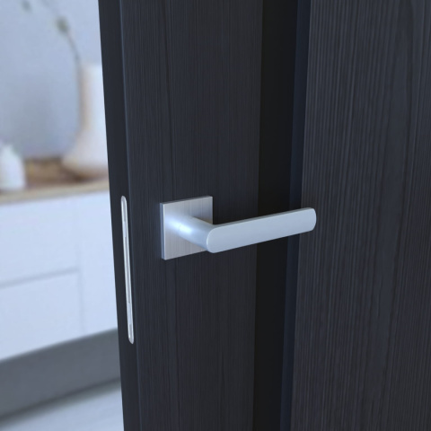 Klamka Torino fit KTF M 700 chrom mat na rozecie kwadratowej Infinity Line Klamka Torino fit KTF M 700 chrom mat na rozecie kwadratowej Infinity Line
