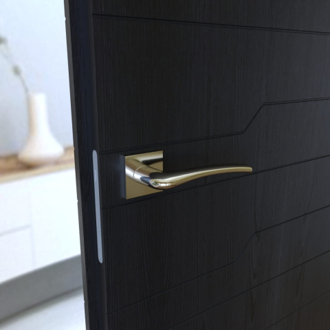 Klamka Vento KVNO S 700 chrom na rozecie kwadratowej Infinity Line Klamka Vento KVNO S 700 chrom na rozecie kwadratowej Infinity Line