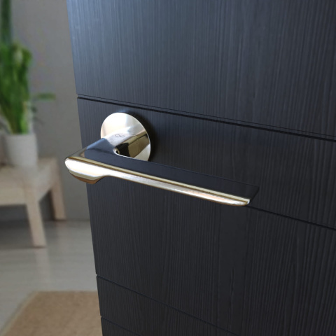Klamka Linea KLIN S O 700 chrom na rozecie okrągłej Infinity Line Klamka Linea KLIN S O 700 chrom na rozecie okrągłej Infinity Line