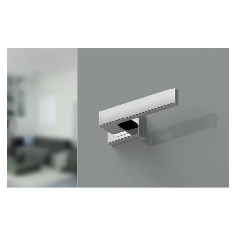 Klamka Focus chrom na rozecie prostokątnej Corona