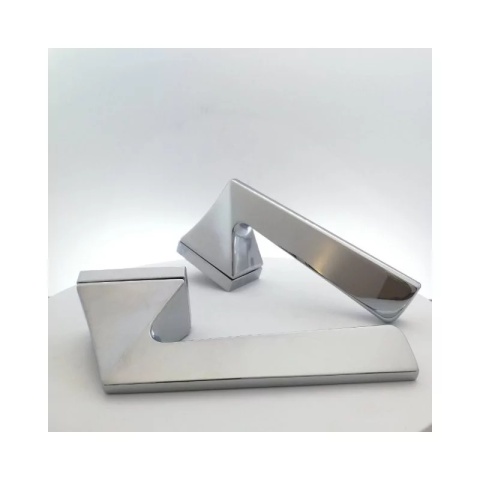 Klamka Impera chrom na rozecie ukrytej prostokątnej Corona