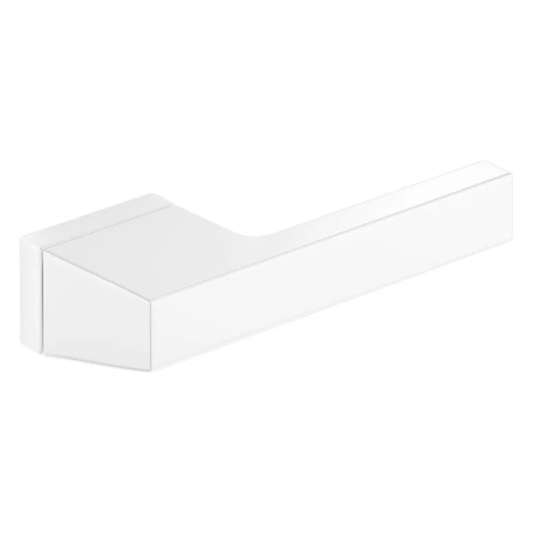 Klamka Maxima biała na rozecie ukrytej prostokątnej Corona