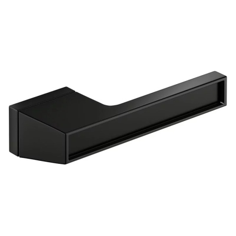 Klamka Maxima czarna bez wstawki na rozecie ukrytej prostokątnej Corona