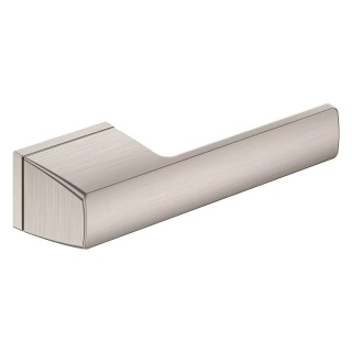 Klamka Optima nikiel szczotkowany na rozecie ukrytej prostokątnej Corona