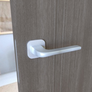 Klamka Solo fit KSO QO M700 chrom mat na rozecie kwadrat - owal Infinity Line