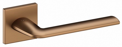 Klamka Stinger fit KSR 900 brąz satyna na rozecie kwadratowej Infinity Line