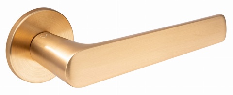 Klamka Tokyo KTOK M G00 złoty mat na rozecie okrągłej Infinity Line