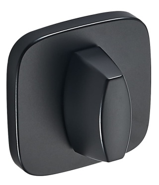 Rozeta kwadrat - owal FIT RQO B03 czarna wc