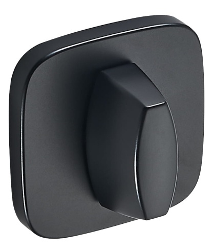 Rozeta kwadrat - owal FIT RQO B03 czarna wc