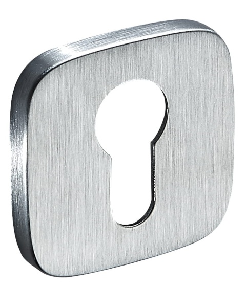 Rozeta kwadrat - owal FIT RQO M 702 chrom mat wkładka