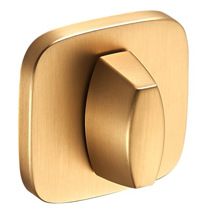 Rozeta kwadrat - owal FIT RQO M G03 złoty mat wc