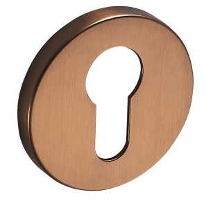 Rozeta okrągła FIT RFO 902 brąz satyna wkładka