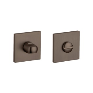 Rozeta kwadratowa Aprile Q Slim 7mm BR brązowy wc