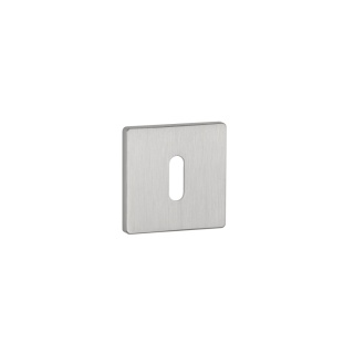 Rozeta kwadratowa Aprile Q Super Slim 5mm DSC chrom szczotkowany klucz