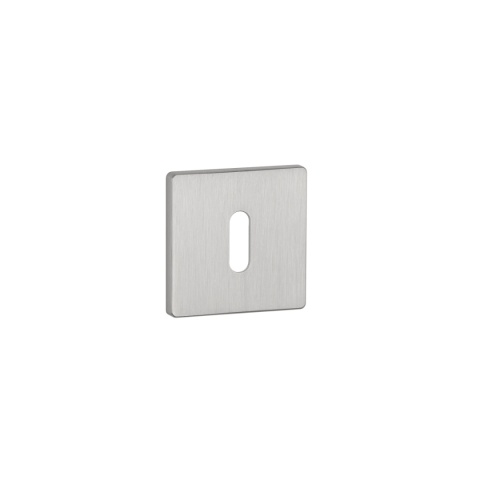 Rozeta kwadratowa Aprile Q Super Slim 5mm DSC chrom szczotkowany klucz