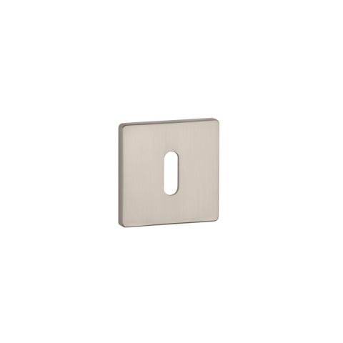 Rozeta kwadratowa Aprile Q Super Slim 5mm SNM nikiel klucz