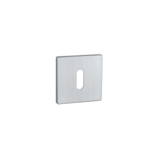 Rozeta kwadratowa Aprile Q Super Slim 5mm SC chrom satynowy klucz