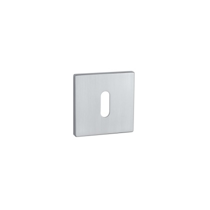 Rozeta kwadratowa Aprile Q Super Slim 5mm SC chrom satynowy klucz