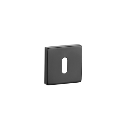 Rozeta kwadratowa Sterk Kvadrat 1710 F5 czarny matowy klucz