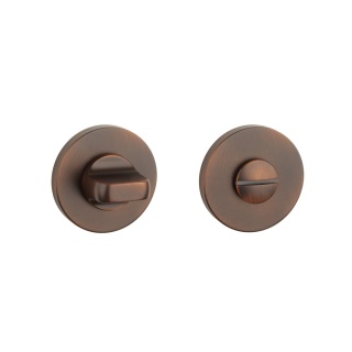 Rozeta okrągła Aprile R Slim 7mm BD umbra palona wc