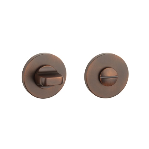 Rozeta okrągła Aprile R Slim 7mm BD umbra palona wc