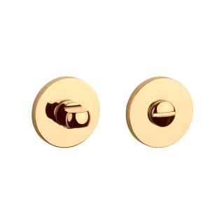 Rozeta okrągła Aprile R Slim 7mm GOLD PVD złoty polerowany PVD wc