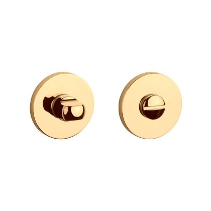 Rozeta okrągła Aprile R Slim 7mm GOLD PVD złoty polerowany PVD wc