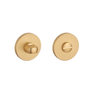 Rozeta okrągła Aprile R Slim 7mm GOLD SATIN złoty matowy wc