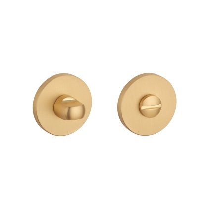 Rozeta okrągła Aprile R Slim 7mm GOLD SATIN złoty matowy wc