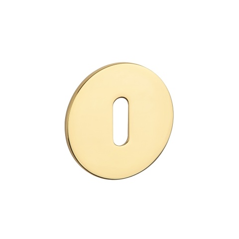 Rozeta okrągła Sterk Oval 1710 Ultra Slim 3mm GOLD PVD- złoty polerowany PVD klucz