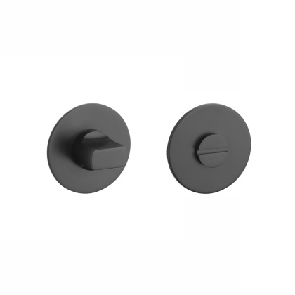 Rozeta okrągła Sterk Oval 1712 Ultra Slim 3mm F5 - czarny matowy wc