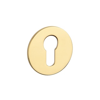 Rozeta okrągła Sterk Oval 1711 Ultra Slim 3mm GOLD PVD- złoty polerowany PVD wkładka
