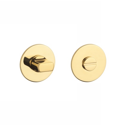 Rozeta okrągła Sterk Oval 1712 Ultra Slim 3mm GOLD PVD- złoty polerowany PVD wc