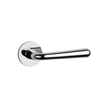 Klamka Aprile Irga R Slim 7mm CP chrom polerowany na rozecie okrągłej Enger