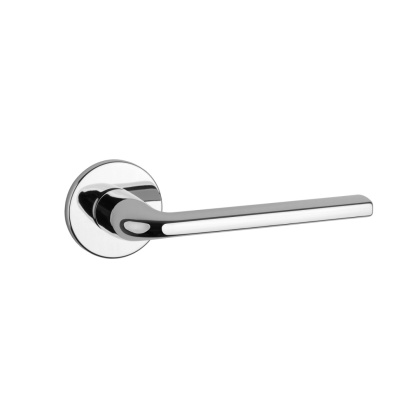 Klamka Aprile Oleandro R Slim 7mm CP chrom polerowany na rozecie okrągłej Enger