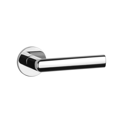 Klamka Aprile Silena R Slim 7mm CP chrom polerowany na rozecie okrągłej Enger
