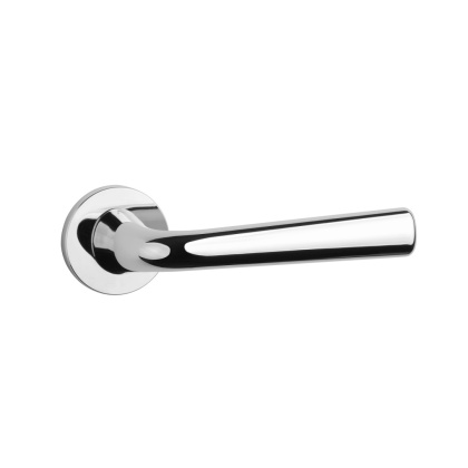 Klamka Aprile Tulipa R Slim 7mm LC chrom polerowany na rozecie okrągłej Enger