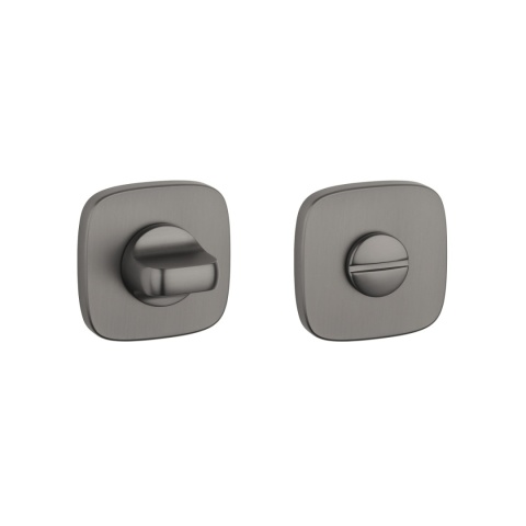 Rozeta kwadratowa Aprile QR Slim 7mm GYM grafit wc