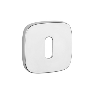 Rozeta kwadratowa Aprile QR Slim 7mm LC chrom polerowany klucz