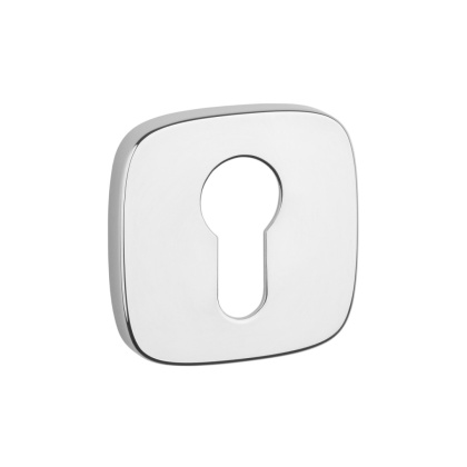 Rozeta kwadratowa Aprile QR Slim 7mm LC chrom polerowany wkładka