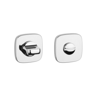 Rozeta kwadratowa Aprile QR Slim 7mm LC chrom polerowany wc